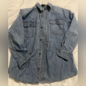 TNA Light Blue Denim Shirt Jacket